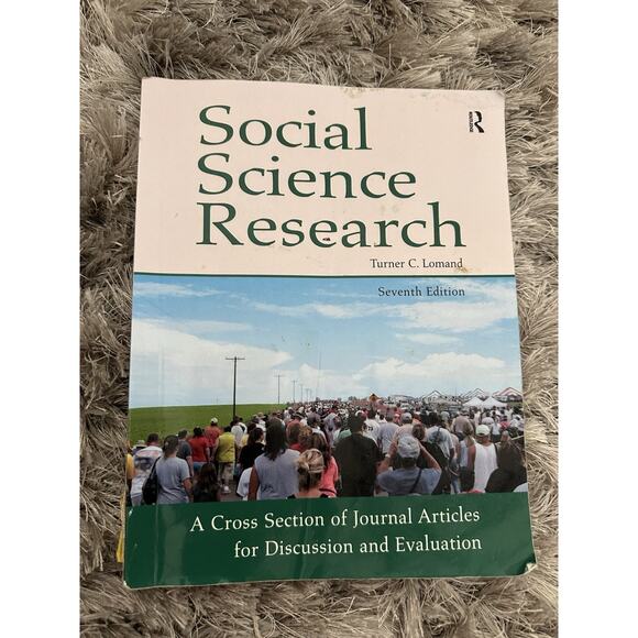 Social Science Research: A Cross Section of Journal Articles for Discussion & - Picture 1 of 3